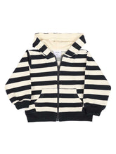 Carica l'immagine nel visualizzatore di Gallery, Felpa gondoliere bambino righe blu