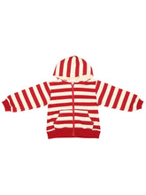 Carica l'immagine nel visualizzatore di Gallery, Felpa gondoliere bambino righe rosse