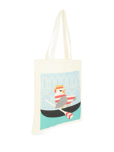 Carica l'immagine nel visualizzatore di Gallery, Tote Bag in tela con Piccione Gondoliere