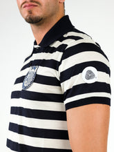 Cargar imagen en el visor de la galería, Polo gondolero en punto de lana Woolmark