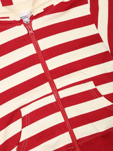 Carica l&#39;immagine nel visualizzatore di Gallery, Felpa gondoliere bambino righe rosse
