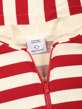 Carica l&#39;immagine nel visualizzatore di Gallery, Felpa gondoliere bambino righe rosse
