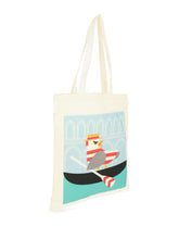 Carica l'immagine nel visualizzatore di Gallery, Tote Bag in tela con Piccione Gondoliere
