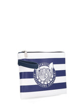 Upload the image to the Gallery Viewer, Blue eco-leather clutch
