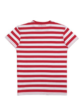 Carica l&#39;immagine nel visualizzatore di Gallery, T-shirt gondoliere bambino righe rosse

