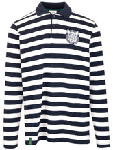 Upload the image to the Gallery Viewer, Striped pique polo shirt
