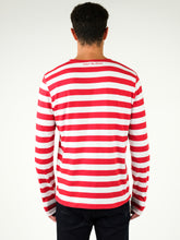 Upload the image to the Gallery Viewer, Long-sleeved striped shirt
