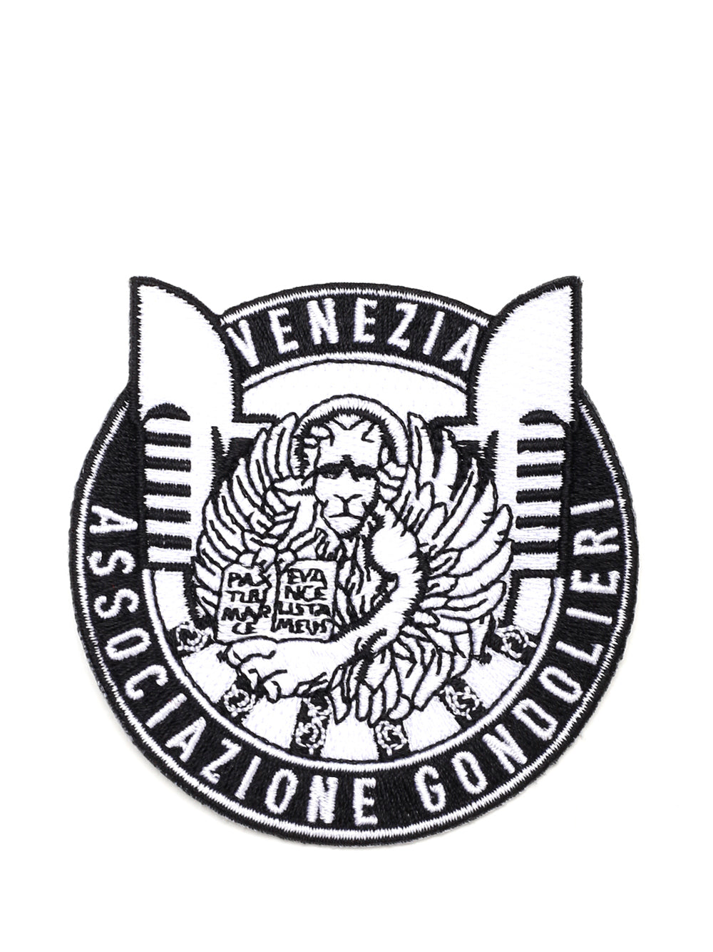 Black patch Gondoliers Association of Venice